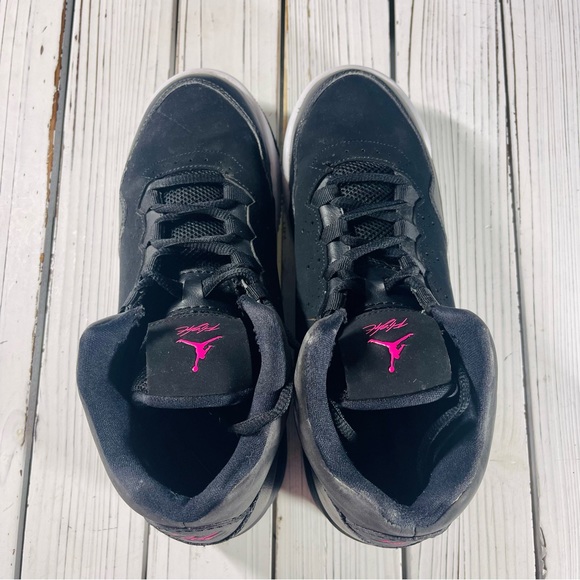 Nike Air Jordan Flight Origin 2 GS ~ Hyper Pink & Black Sneakers | Size 6.5 Y - Picture 12 of 12